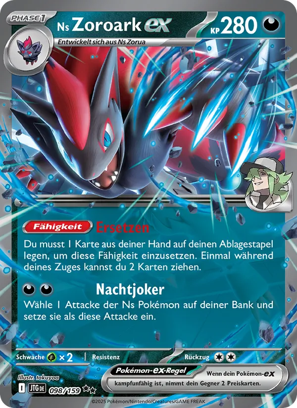 Ns Zoroark-ex – Reisegefährten 98