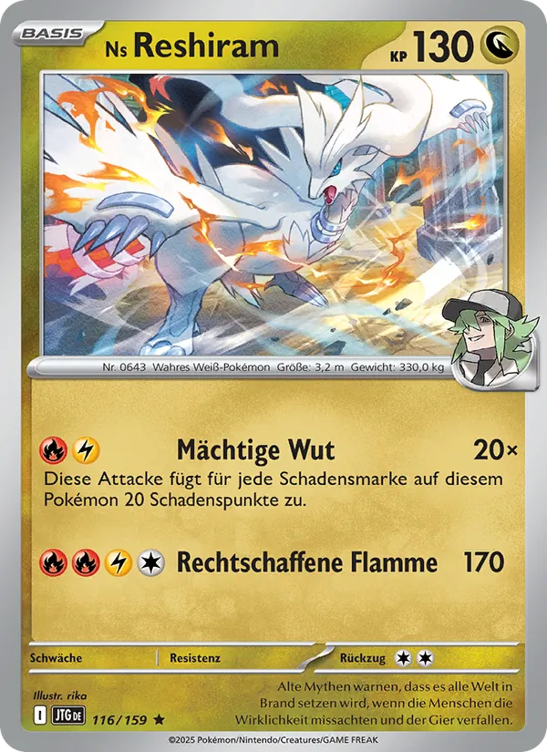 Ns Reshiram – Reisegefährten 116