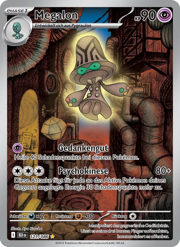 Megalon – Schwarze Blitze 121