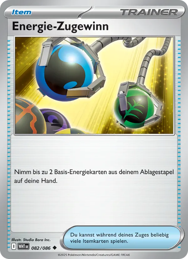 Energie-Zugewinn – Weiße Flammen 82