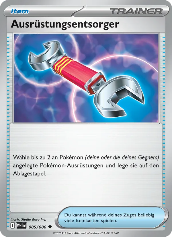 Ausrüstungsentsorger – Weiße Flammen 85