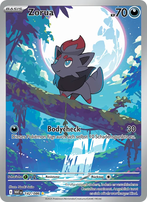 Zorua – Weiße Flammen 142