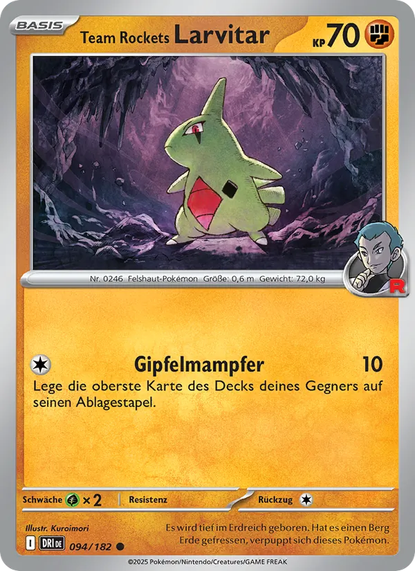 Team Rockets Larvitar – Ewige Rivalen 94