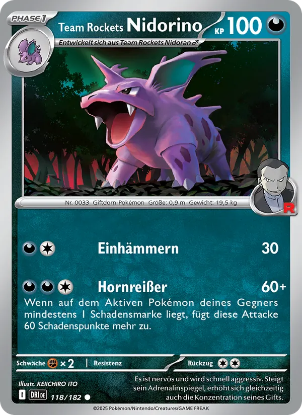 Team Rockets Nidorino – Ewige Rivalen 118