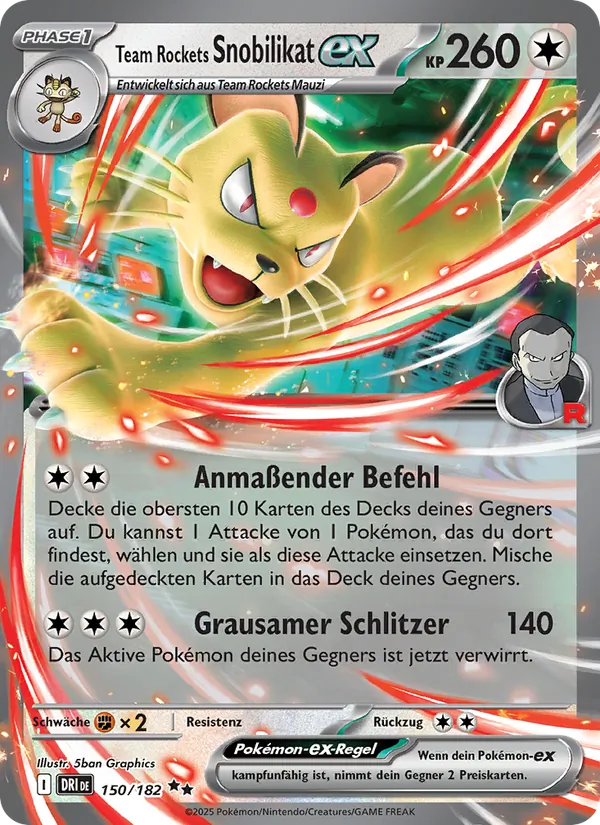 Team Rockets Snobilikat-ex – Ewige Rivalen 150