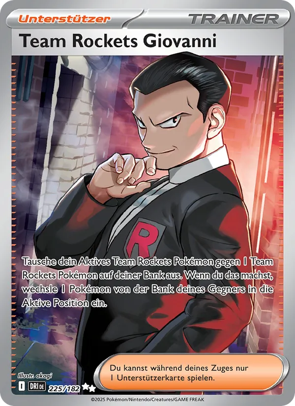 Team Rockets Giovanni – Ewige Rivalen 225