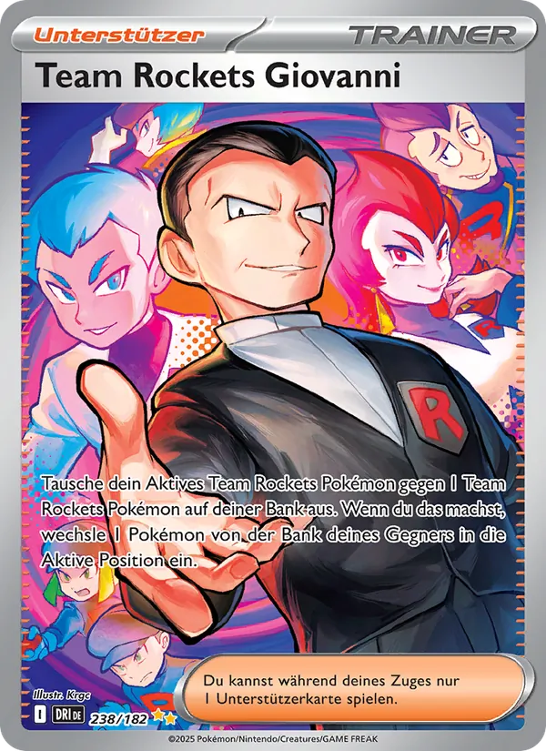 Team Rockets Giovanni – Ewige Rivalen 238