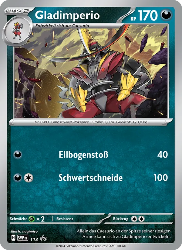 Gladimperio – SVP Black Star Promos 113