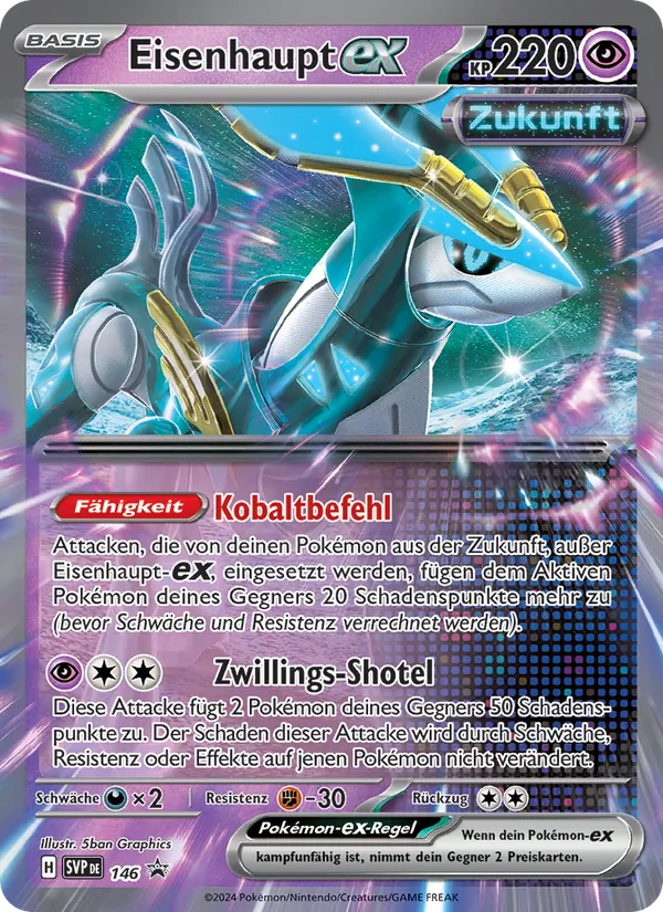 Eisenhaupt-ex – SVP Black Star Promos 146