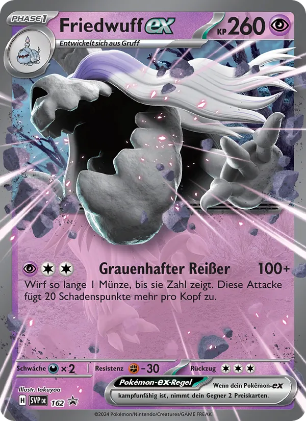 Friedwuff-ex – SVP Black Star Promos 162