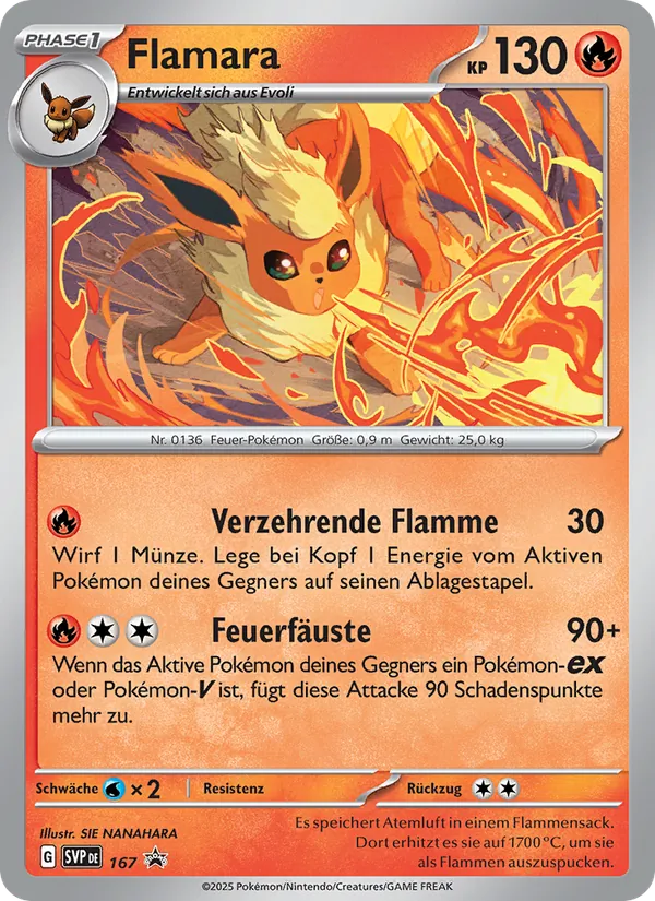 Flamara – SVP Black Star Promos 167