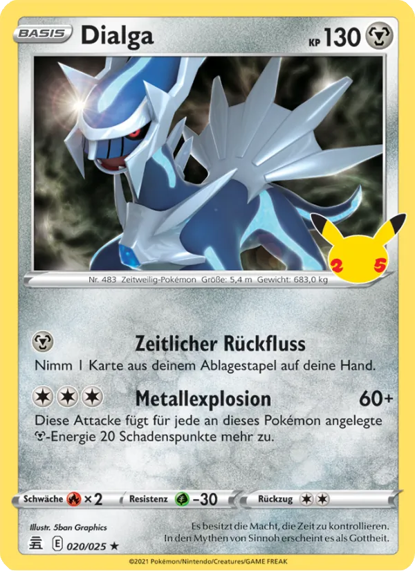 Dialga – Celebrations 20