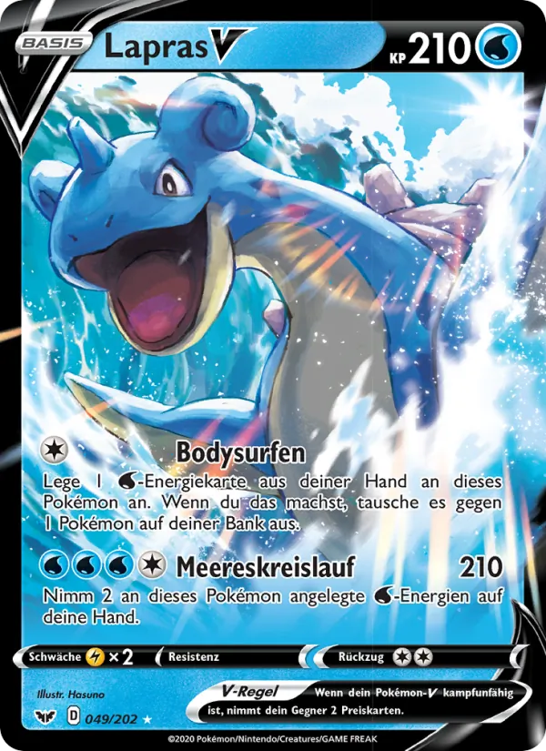 Lapras V – Schwert & Schild 49