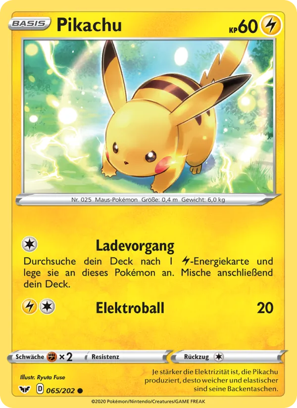Pikachu – Schwert & Schild 65