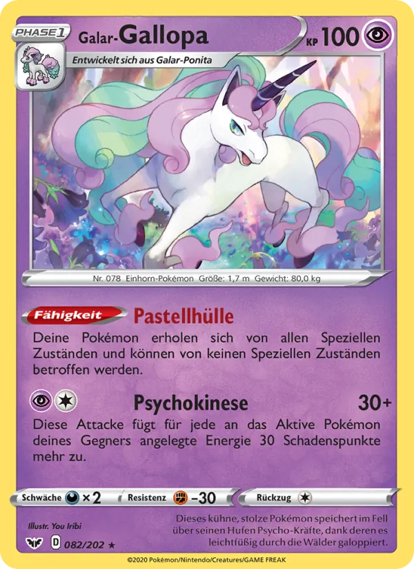 Galar-Gallopa – Schwert & Schild 82