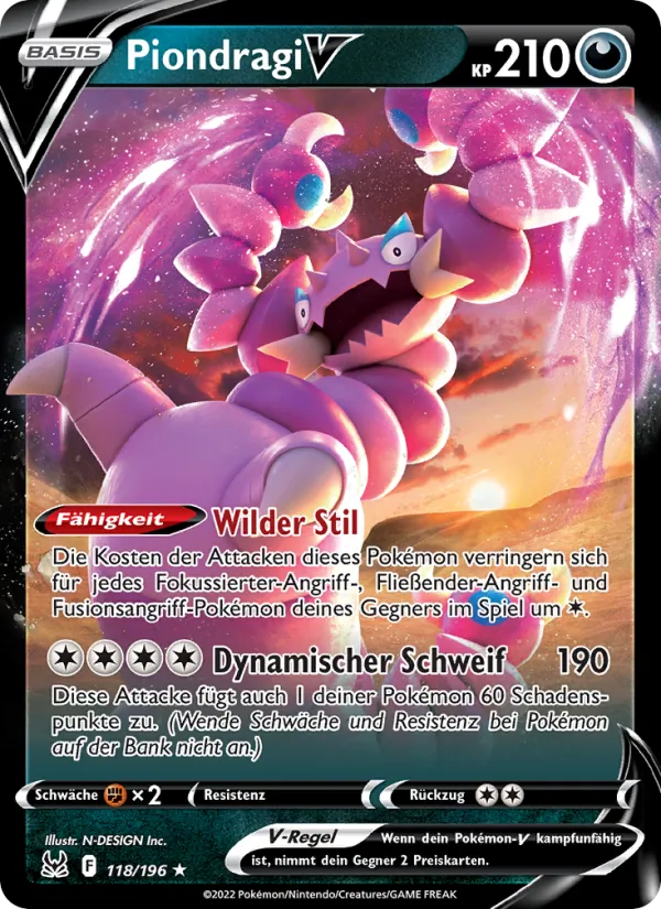 Piondragi V – Verlorener Ursprung 118