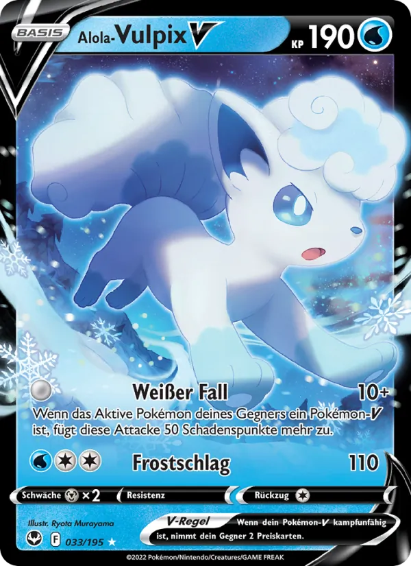 Alola Vulpix-V – Silberne Sturmwinde 33