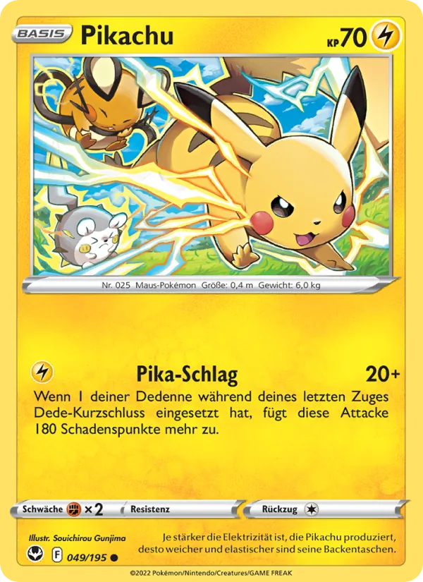Pikachu – Silberne Sturmwinde 49