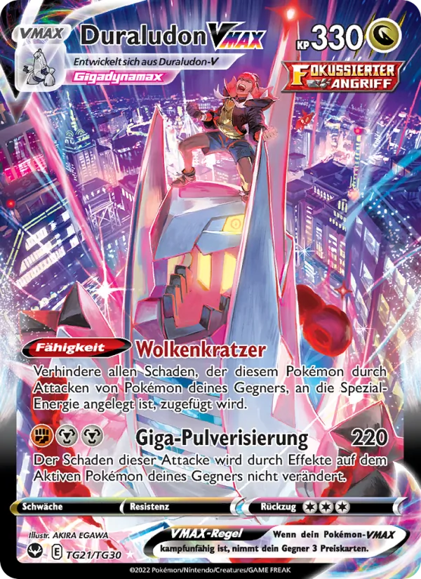 Duraludon VMAX – Silberne Sturmwinde TG21