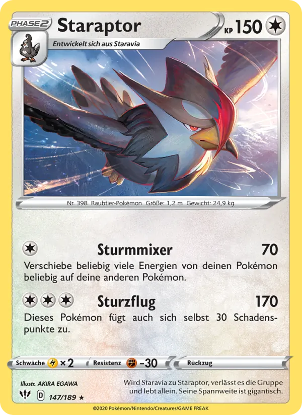 Staraptor – Flammende Finsternis 147