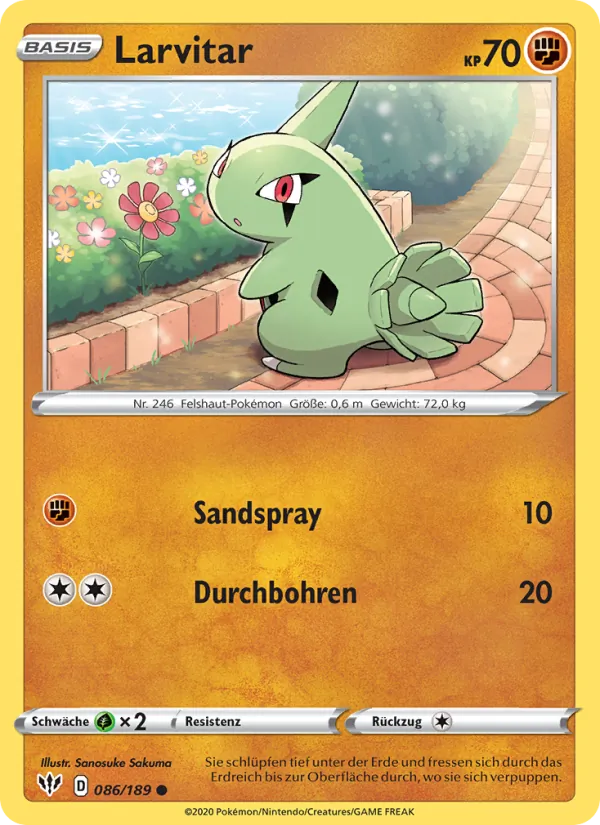 Larvitar – Flammende Finsternis 86