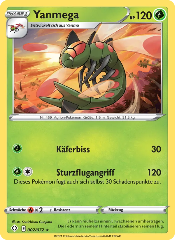 Yanmega – Glänzendes Schicksal 2