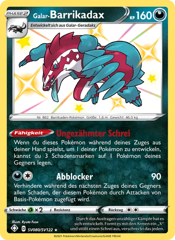 Galar-Barrikadax – Glänzendes Schicksal SV080