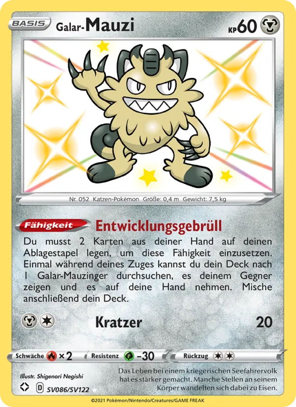 Galar-Mauzi – Glänzendes Schicksal SV086