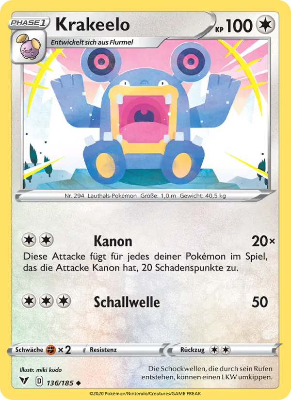 Krakeelo – Farbenschock 136