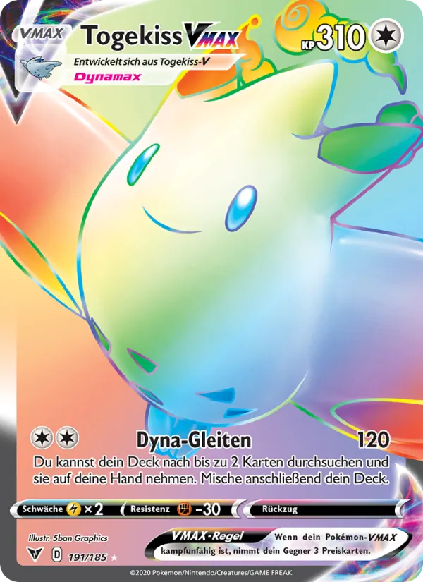 Togekiss VMAX – Farbenschock 191