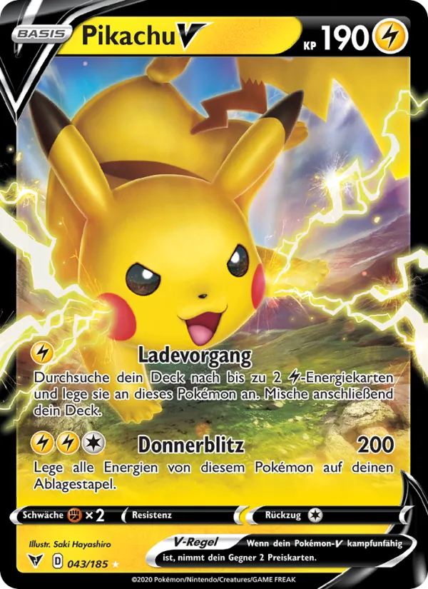 Pikachu V – Farbenschock 43