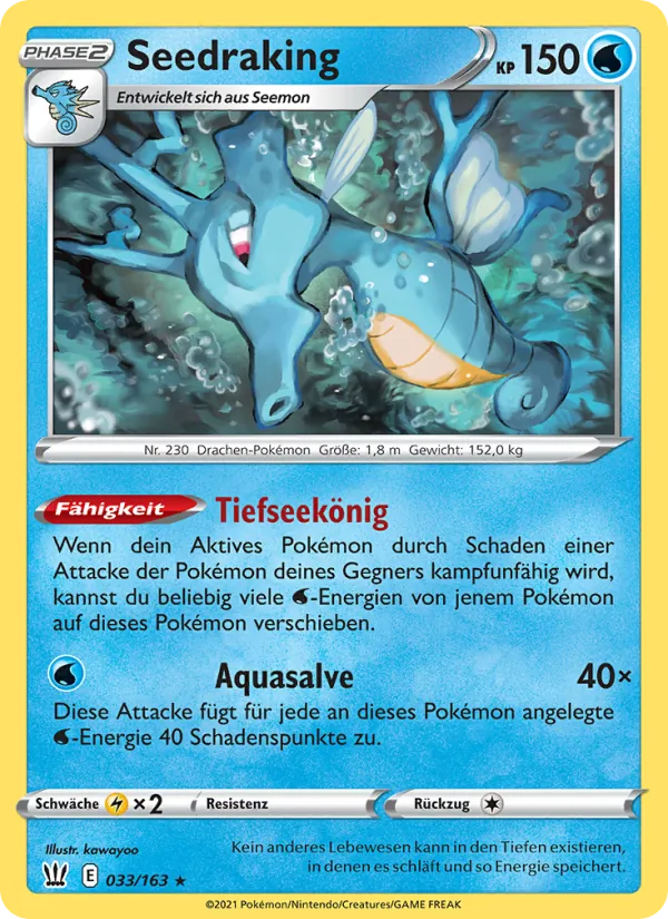 Seedraking – Kampfstile 33