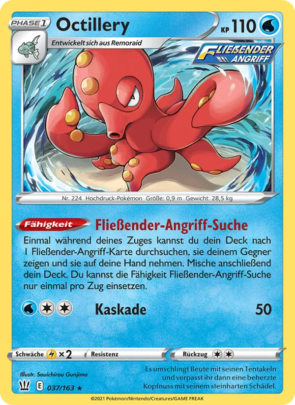 Octillery – Kampfstile 37