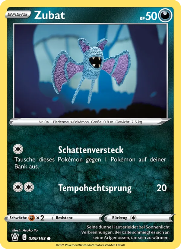 Zubat – Kampfstile 89