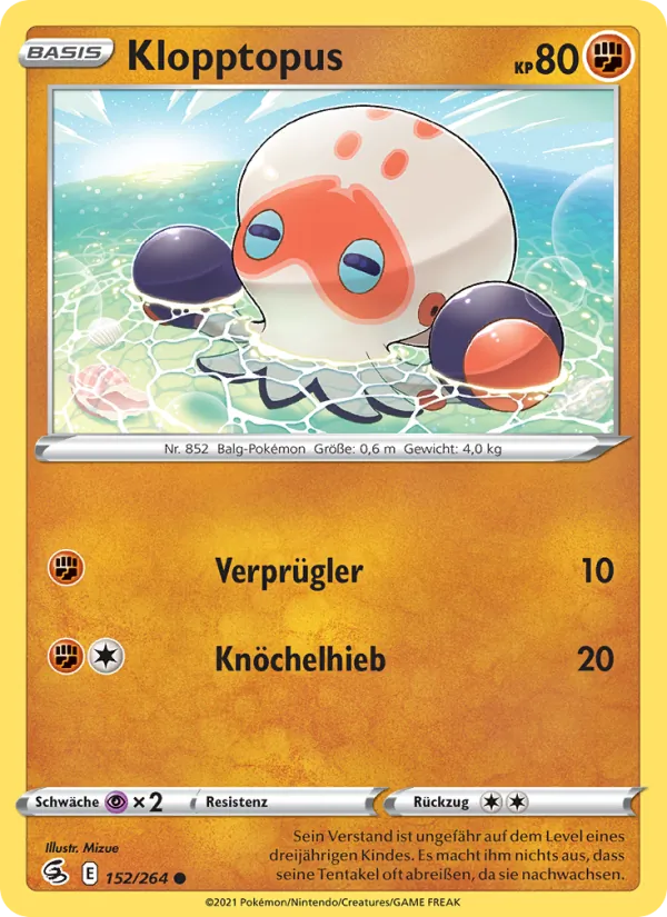 Klopptopus – Fusionsangriff 152