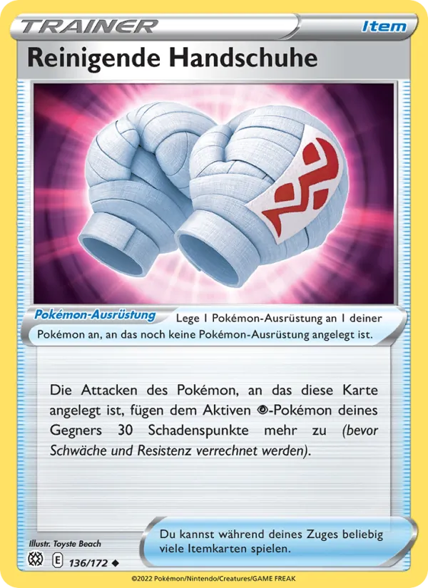 Reinigende Handschuhe – Strahlende Sterne 136