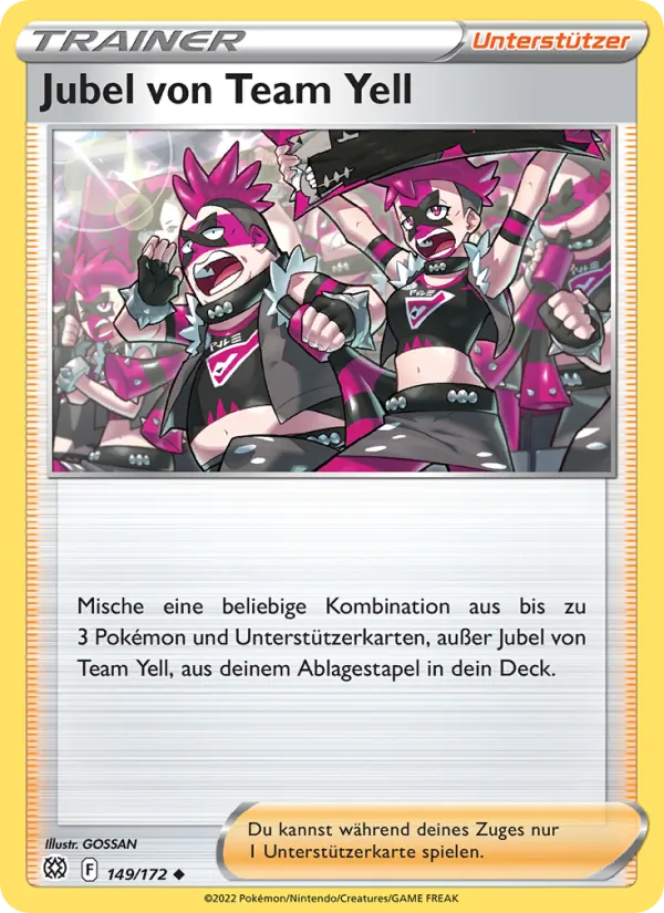 Jubel von Team Yell – Strahlende Sterne 149