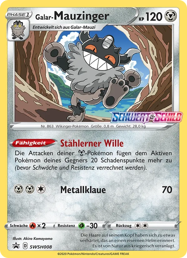 Galar-Mauzinger – SCSC Promokarten SWSH008