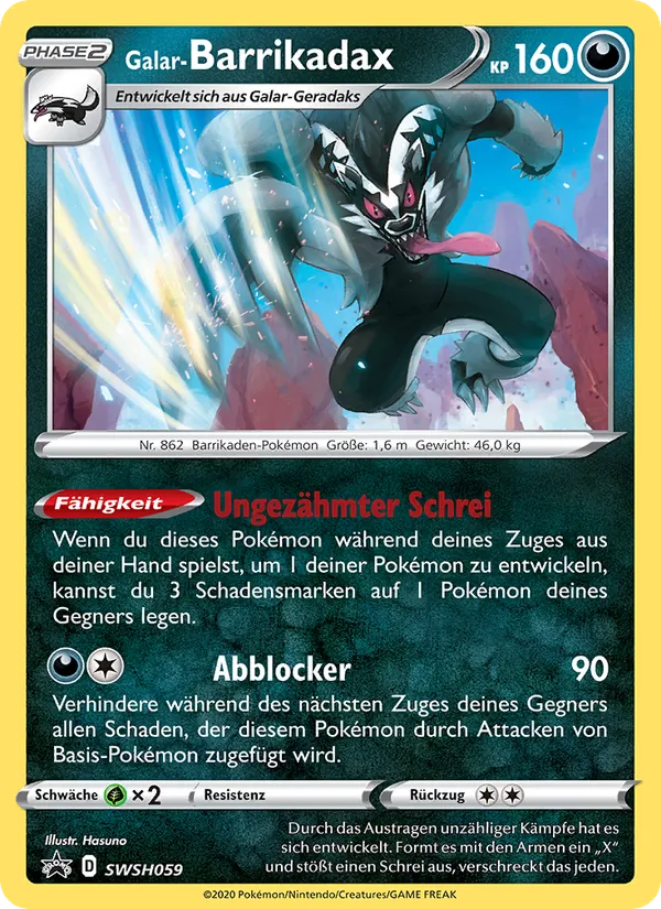 Galar-Barrikadax – SCSC Promokarten SWSH059