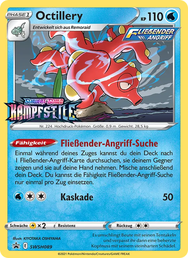 Octillery – SCSC Promokarten SWSH089