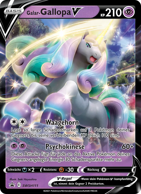 Galar-Gallopa V – SCSC Promokarten SWSH111