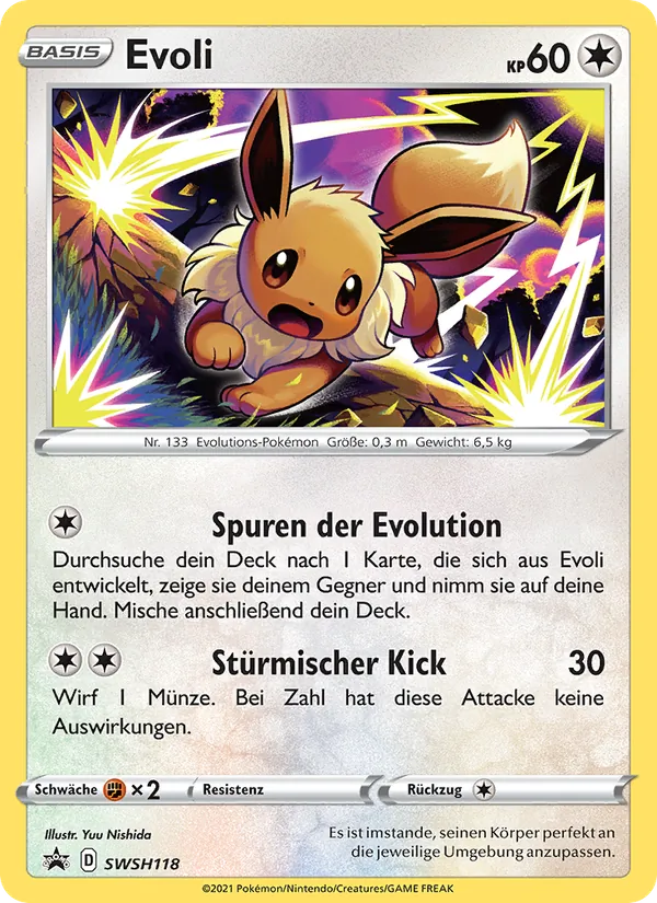 Evoli – SCSC Promokarten SWSH118