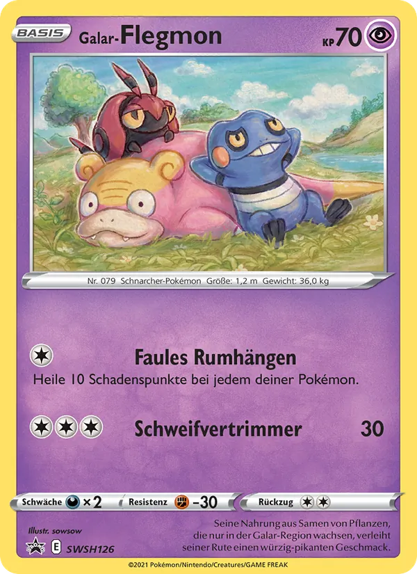 Galar-Flegmon – SCSC Promokarten SWSH126