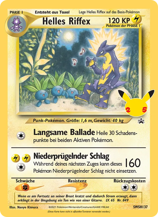 Helles Riffex – SCSC Promokarten SWSH137