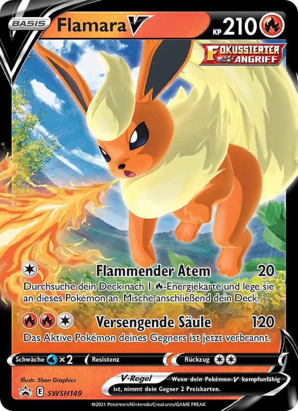 Flamara V – SCSC Promokarten SWSH149