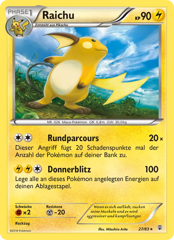Raichu – Generationen 27