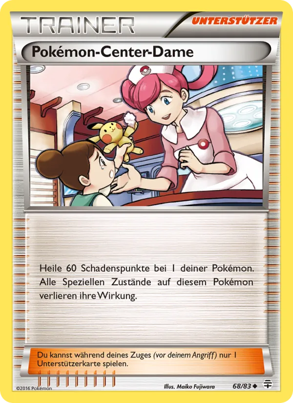 Pokémon-Center-Dame – Generationen 68