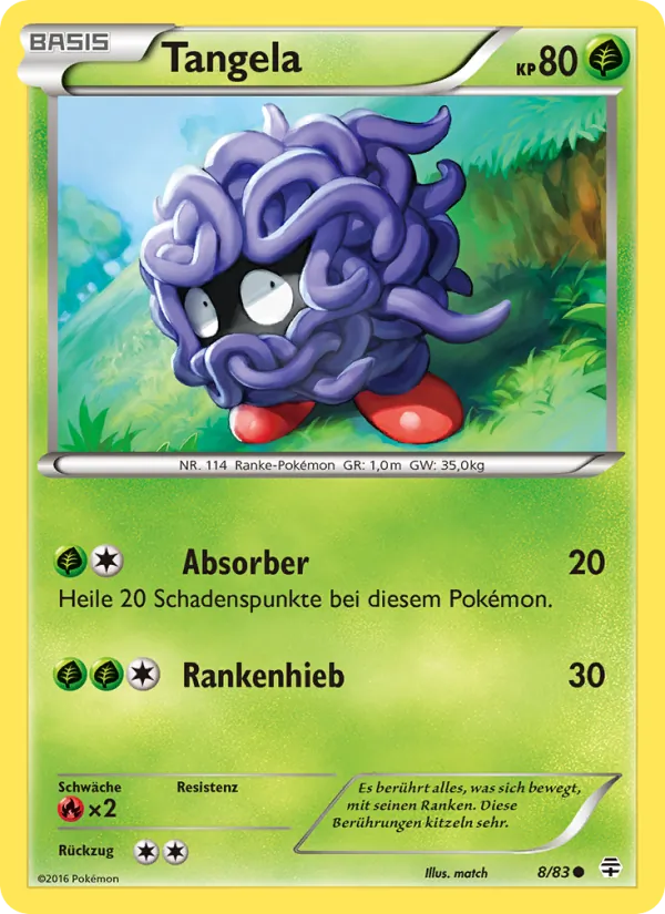 Tangela – Generationen 8