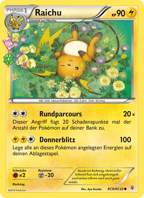 Raichu – Generationen RC9
