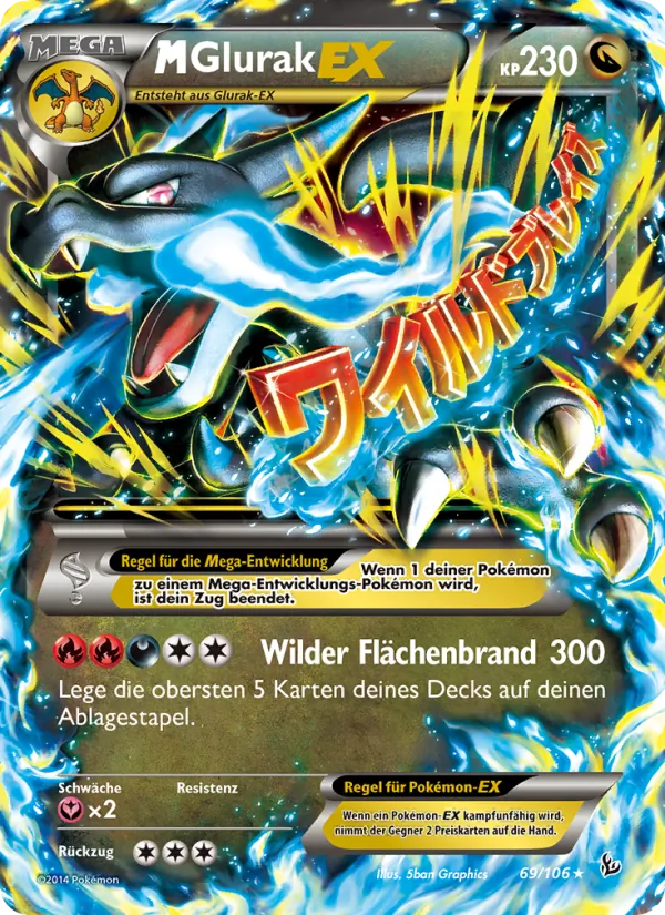 M-Glurak EX – Flammenmeer 69
